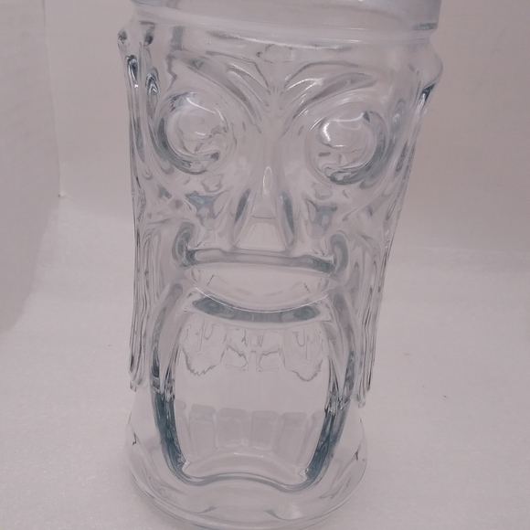 Set of 2 Anchor Hocking Drinking GLASSES Screaming Tiki 16 oz - Picture 10 of 12